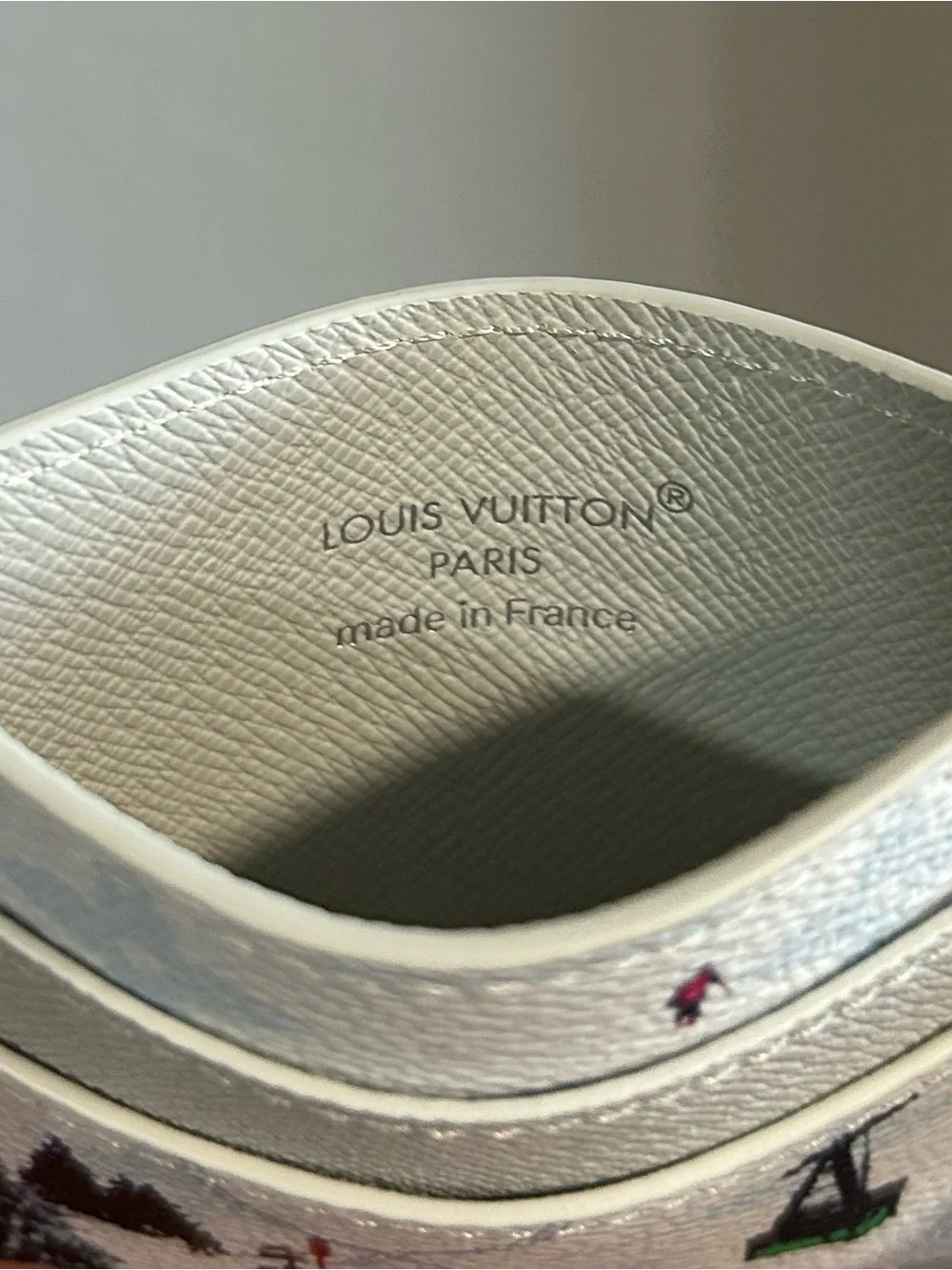 Louis Vuitton Ski White Card Holder